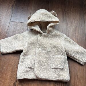 Teddy & Minou baby bear fleece jacket